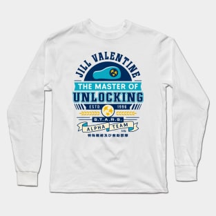 Jill Master Of Unlocking Emblem Long Sleeve T-Shirt